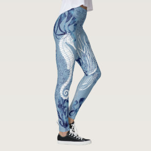 SeeSeepferd u. Fische Leggings