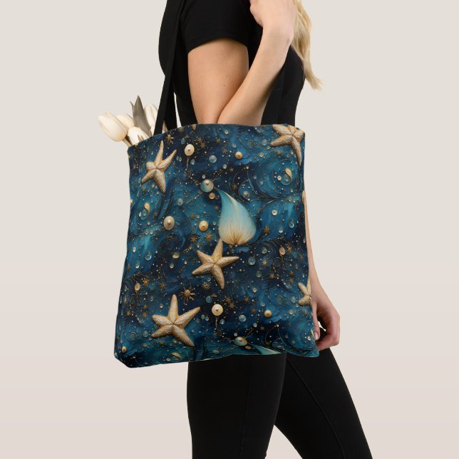 Seeseufel-Muster Schultern-Tasche (Von Nahem)