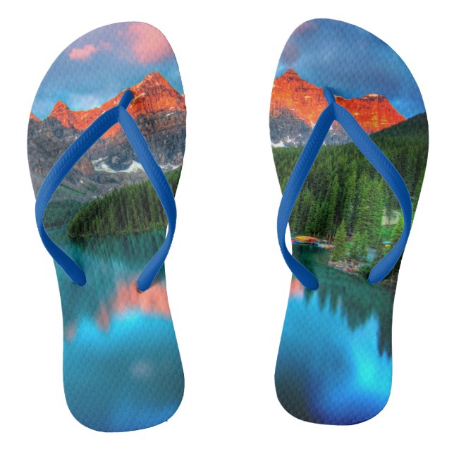 Seespitze Custom Flip Flops Thongs Jandals Slots (Fußbett)