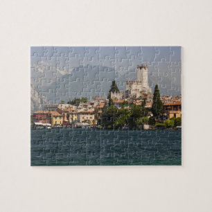 Seestadt, Malcesine, Provinz Verona, Italien Puzzle