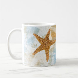 Seestars Starfish Küstenstrand Kaffeetasse