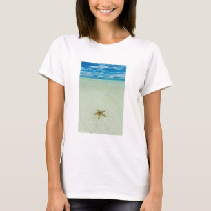 Seestern in flachem Wasser, Palau T-Shirt
