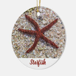 Seestern Ozean Vintage Strand Retro Souvenir Keramik Ornament