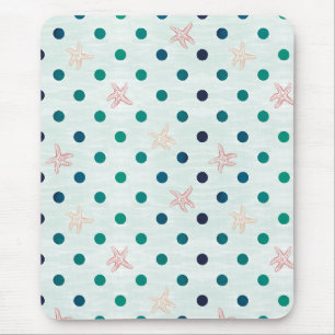 Seestern-Punkt-Tanz Mousepad