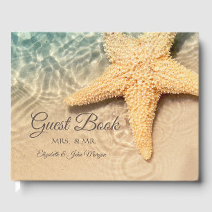 Seestern Strandhochzeit Gästebuch