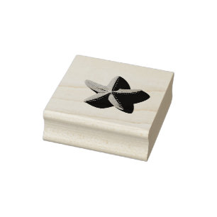 Seestern und sein Schatten Gummistempel