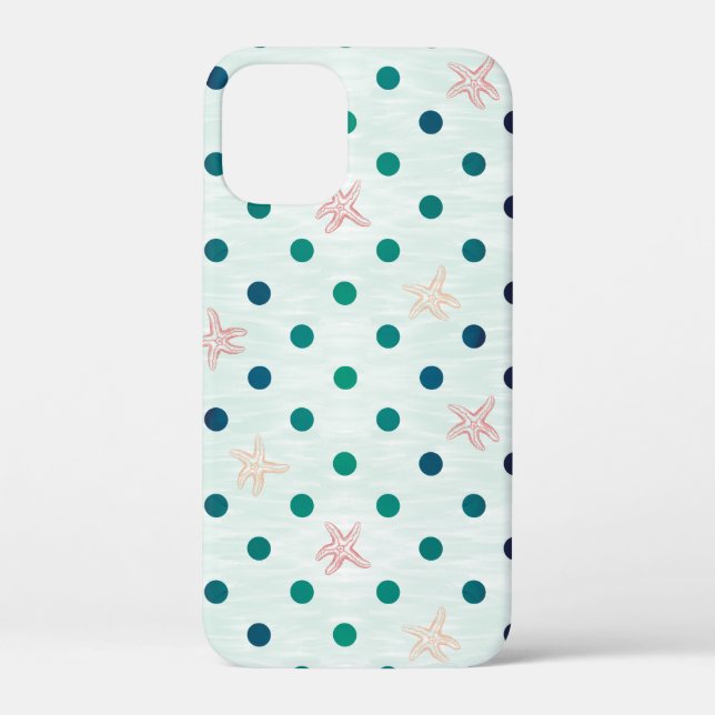 Seesternchen-Punkt-Tanz Case-Mate iPhone Hülle (Rückseite)