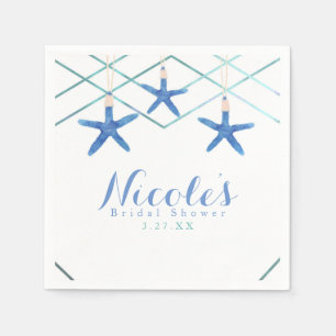 Seesterne & Moderne Linien Elegante Strand individ Serviette