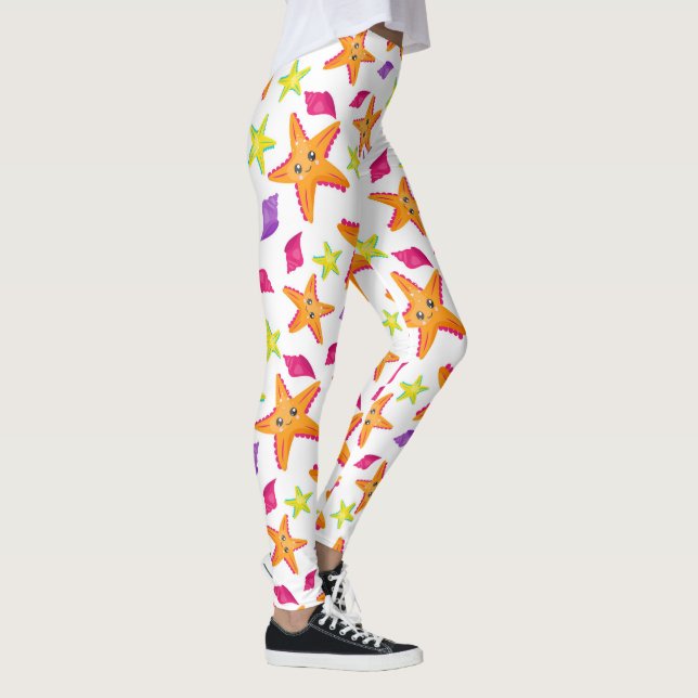Seesterne Spaß! - Leggings (Rechts)