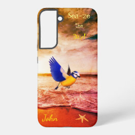 Seesterne Vogel Meer Samsung Galaxy Hülle