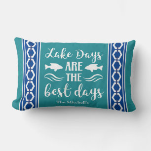 Seetage sind die besten Tage Nautical Boot Lendenk Lendenkissen