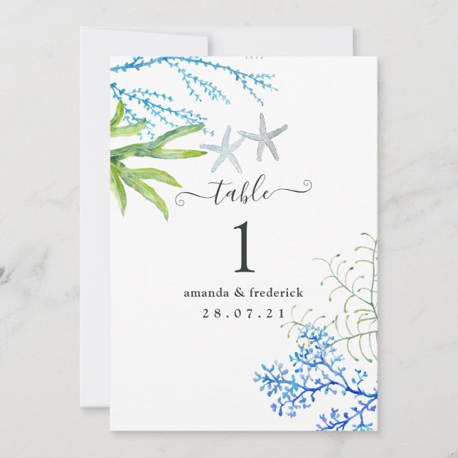 Seetang Einladung (Vorderseite)