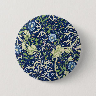 Seetang (von William Morris) Button