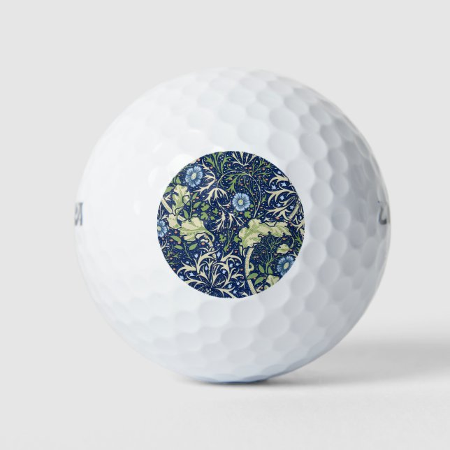 Seetang (von William Morris) Golfball (Vorderseite)