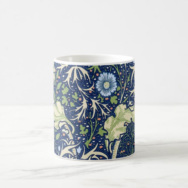 Seetang (von William Morris) Kaffeetasse (Mittel)