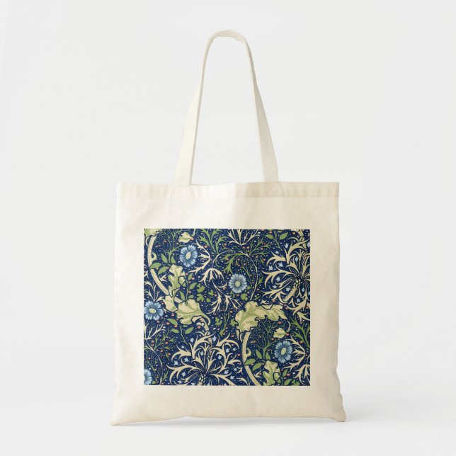 Seetang (von William Morris) Tragetasche (Vorne)