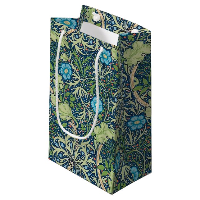 Seetang, William Morris Kleine Geschenktüte (Vorderseite Schrägansicht)