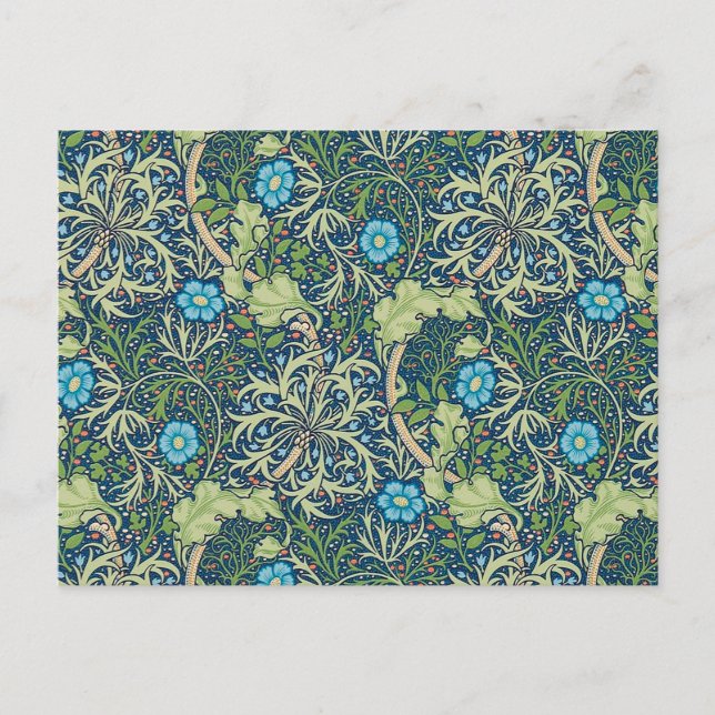 Seetang, William Morris Postkarte (Vorderseite)