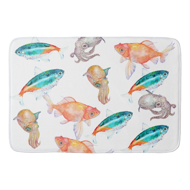 Seeteufel Badematte (Vorderseite)