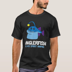 Seeteufel ist mein Geist Tier Tiefseefisch Seeteuf T-Shirt