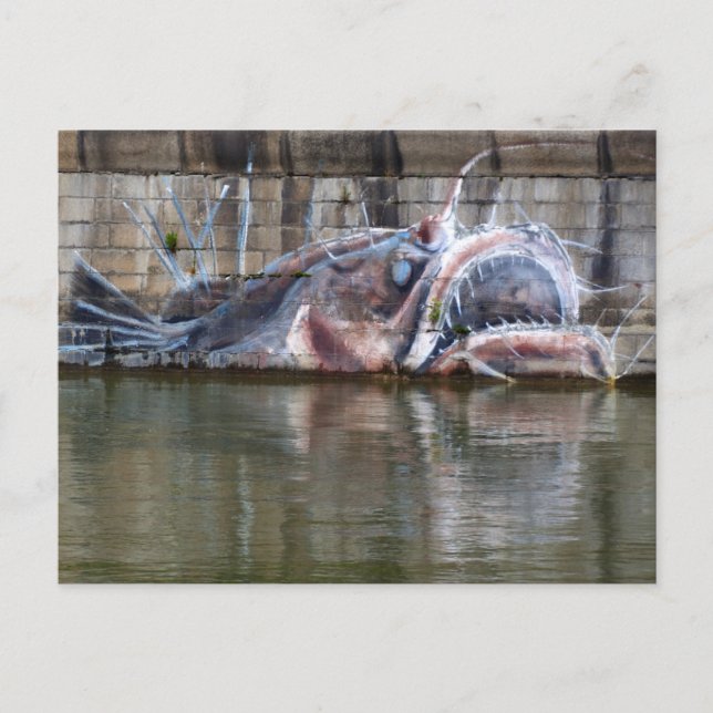 Seeteufel Postkarte (Vorderseite)