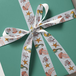 Seeteufel-Seepferd Ripsband