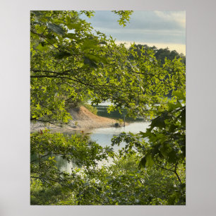 Seeüberblick Foto Poster