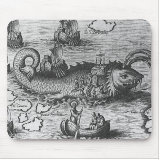 Seeungeheuer-/Geschöpf-/Kraken Mousepad