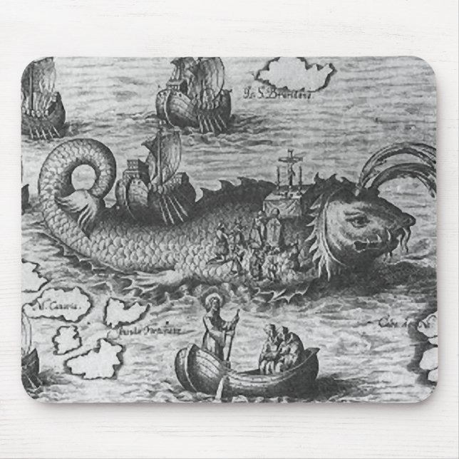 Seeungeheuer-/Geschöpf-/Kraken Mousepad (Vorne)