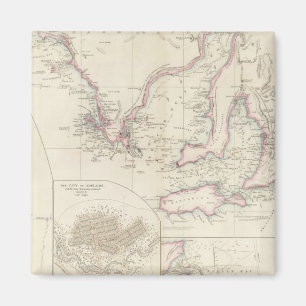 Seeverkehr in Südaustralien Magnet