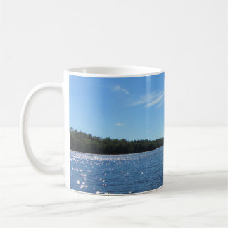 Seevermilions-funkelndes blaues Wasser Kaffeetasse