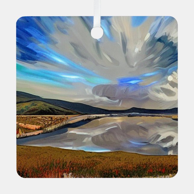 SEEVIEW ORNAMENT AUS METALL (Vorderseite)