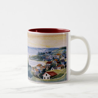 Seevorfall-Tasse Zweifarbige Tasse