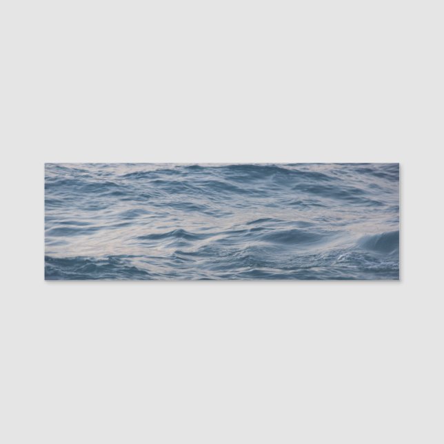 Seewasserdichte Namensschild (Vorderseite)