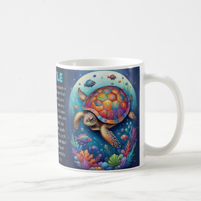 SEEWELT - Schildkröte Kaffeetasse (Rechts)