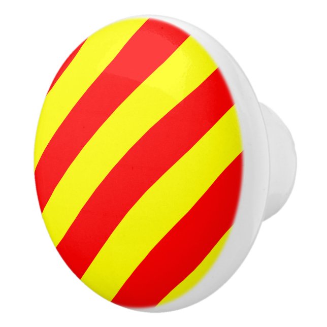 Seeyankee des zeichen-Code-Flaggen-Buchstabe-Y Keramikknauf (Rechts)