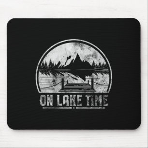 Seezeit im Sommer, Bootsfahren und Fischen Mousepad