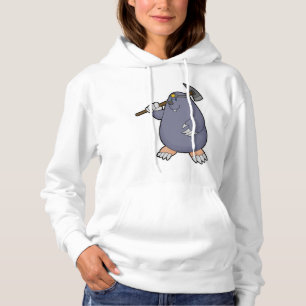 Seezunge als Bauer mit Pickaxe & Spotlight Hoodie