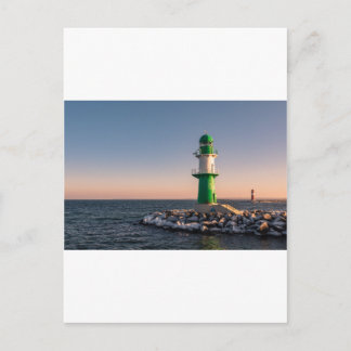 Seezunge an der Ostseeküste in Deutschland Postkarte