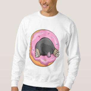 Seezunge mit Donut Sweatshirt