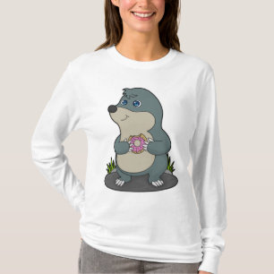 Seezunge mit Donut T-Shirt