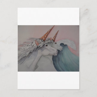 Seezunge Postkarte