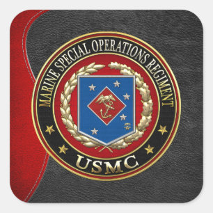 Seezungenregelung (MSOR) [3D] Quadratischer Aufkleber