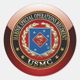 Seezungenregelung (MSOR) [3D] Runder Aufkleber