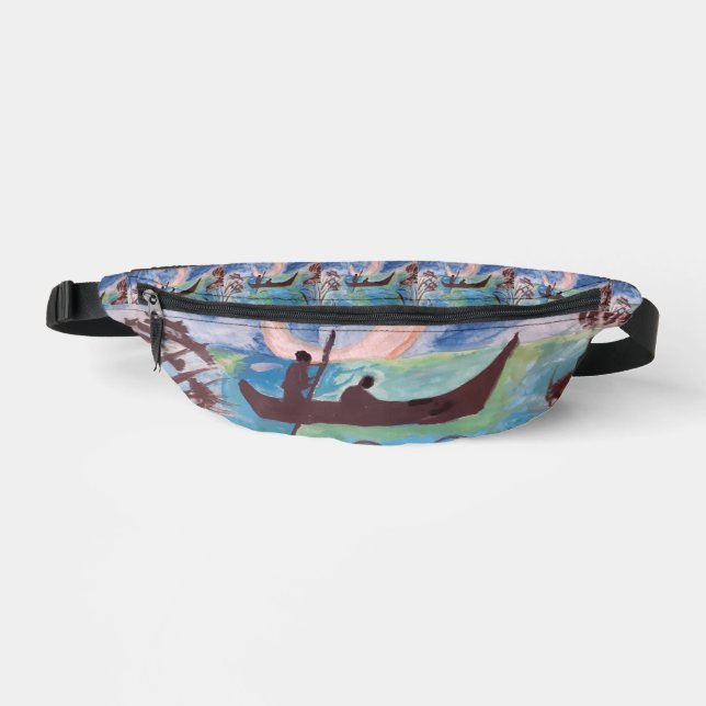 Segel auf der Moonlight-Bum-Tasche Bauchtasche (Vorderseite)