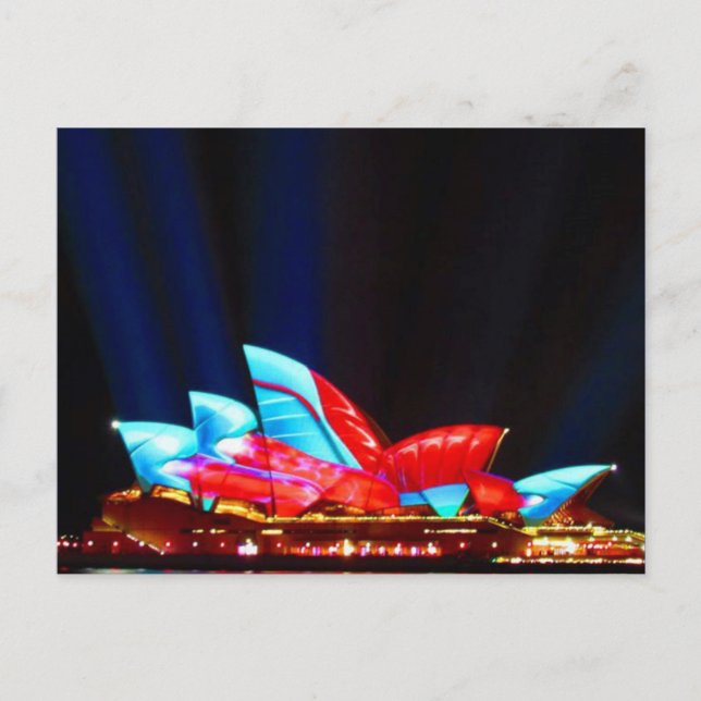 Segel aus Sydney Postkarte (Vorderseite)