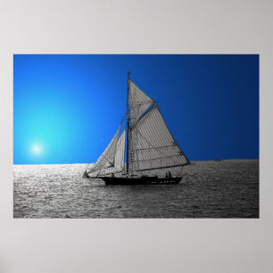 Segel Away 36 x 24 Poster