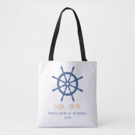 Segel Away Nautical Beach Bridesmaid Wedding