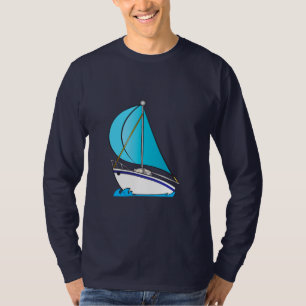 Segel-Boot T-Shirt