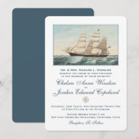 Segel-Clipper-Schiff | Klassische Hochzeit